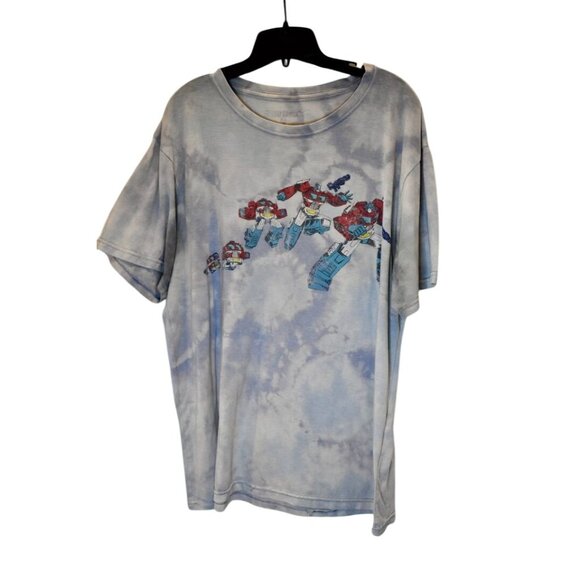 Men's Lootcrate Transformers Bleach Dye T-shirt Size 2XL - Picture 1 of 4